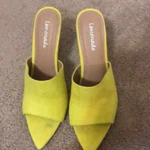 Neon mules